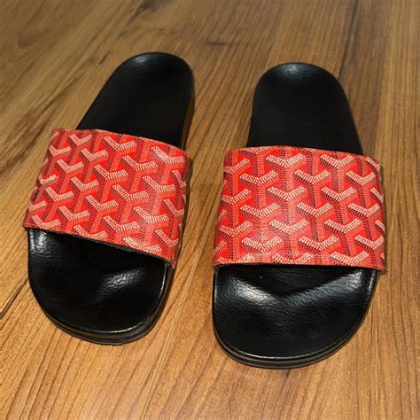 goyard slides womens|goyard duffle.